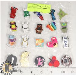 LOT OF 20 DISNEY TRADING PINS