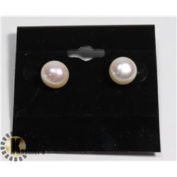 #14-FRESH WATER PEARL STUD EARRINGS
