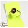 Image 1 : NATURAL STONE TIGER EYE RING FOR WOMEN
