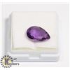 Image 1 : #178-PURPLE AMETHYST PEAR SHAPE GEMSTONE 4.0ct