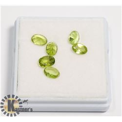 #48-GREEN PERIDOT GEMSTONE 5.0ct