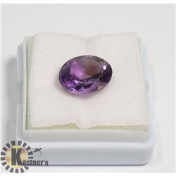 #174-PURPLE AMETHYST OVAL SHAPE GEMSTONE 4.0ct
