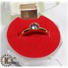 Image 1 : #92-TOPAZ RING SIZE 7