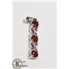 Image 1 : #132-RED GARNET PENDANT