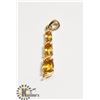 Image 1 : #128-CITRINE PENDANT