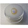 Image 2 : 8)  NATURAL  OVAL WHITE FIRE OPAL