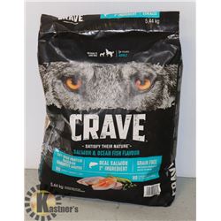 BAG OF CRAVE DOG FOOD