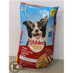 BAG OF KIBBLES AND BITS DOG FOOD