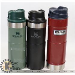 LOT OF 3 STANLEY THERMOS