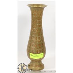 VINTAGE BRASS VASE