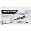 Image 1 : NEW OPEN BOX  BLACK & DECKER STEAM IRON