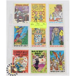 SHEET OF 1960'S JOKE CARDS SENSITIVE