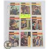 Image 1 : SHEET OF 1958 WESTERN COWBOY CARDS