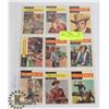 Image 1 : SHEET OF 1958 WESTERN COWBOY CARDS
