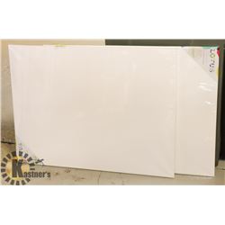 LOT OF 2 ARTISTIC PAINTING CANVASES 30" X 40"