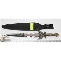 DECORATIVE DAGGER WITH CASE.