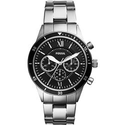 NEW FOSSIL SPORT CHRONO 43MM BLACK DIAL MSRP$236