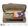 Image 1 : ANTIQUE GILLETTE SAFETY RAZOR WITH CASE