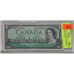 1954 ONE DOLLAR REPLACEMENT BILL UNCIRCULATED