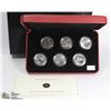 Image 1 : 2005 SILVER 6 COIN 50c WWII CANADIAN SET
