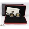 Image 1 : LOT OF 2 SILVER CANADIAN $8 COINS FROM 2005 OF THE