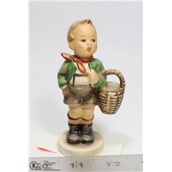 HUMMEL FIGURINE- "VILLAGE BOY WITH BASKET"
