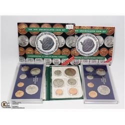 LOT OF 4 VARIOUS AUSTRALIAN  MINT COIN SETS