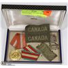 Image 1 : ESTATE LOT OF MILITARY MEDALS AND PATCHES