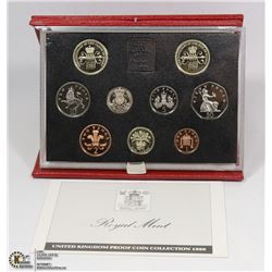 1989 GREAT BRITAIN PROOF COIN SET