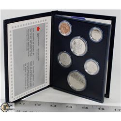 1985 CANADIAN RCM SPECIMEN COIN SET.