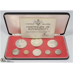 1975 SILVER CAYMAN ISLANDS MINT SET