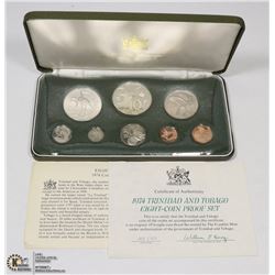 1974 SILVER TRINIDAD & TOBAGO COIN SET