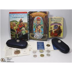 LOT OF 6 MISC. CANADIAN SETS & COINS INCLUDES