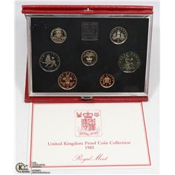 1985 GREAT BRITAIN PROOF COIN SET
