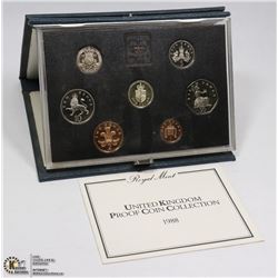 1988 GREAT BRITAIN PROOF COIN SET