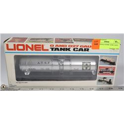LIONEL SINGLE DOME TANK CAR 0 SCALE