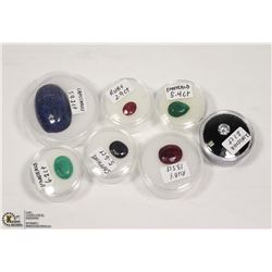 OVER 80 CARATS RUBY, EMERALD, SAPPHIRE