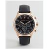 Image 5 : NEW MICHAEL KORS TRIPLE CHRONO BLACK DIAL MSRP$351