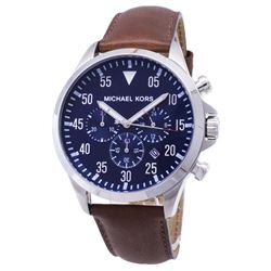 NEW MICHAEL KORS 3-CHRONO 43MM NAVY DIAL MSRP$351