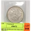 Image 1 : 1898 US MORGAN SILVER DOLLAR