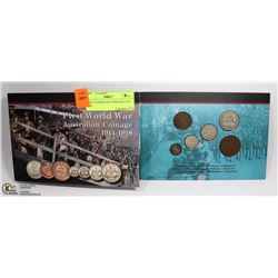 WW1 AUSTRALIAN CONINAGE 1914 - 1918