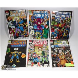 ISSUES #1-6 INFINITY GAUNTLET COMICS