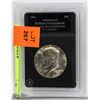 Image 1 : 1966 KENNEDY SILVER 1/2 DOLLAR GRADED