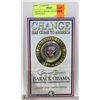 Image 1 : 24K GOLD OBAMA LTD EDITION COIN IN PKG