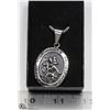 Image 1 : SAINT CHRISTOPHER PENDANT WITH 23 INCH