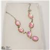 Image 1 : AUSTRALIAN FIRE OPAL GEMSTONE NECKLACE