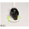 Image 1 : NEW BLACK MEN'S SKULL HEAD RING WITH
