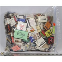 BAG OF WORLD MATCHBOOKS