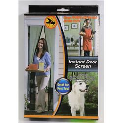 INSTANT SCREEN DOOR INCLUDES TWO 83"X19.5" MESH