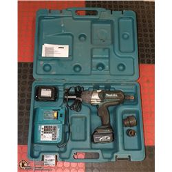 MAKITA 18V, 3.0AH LITHIUM CORDLESS IMPACT WRENCH